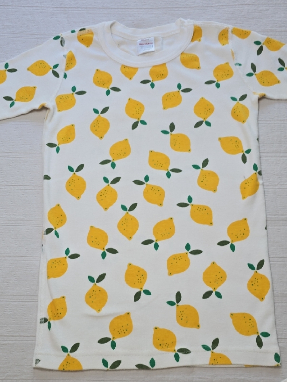 Hanna Andersson Lemon Short Johns Unisex Size 12 - Picture 3 of 10